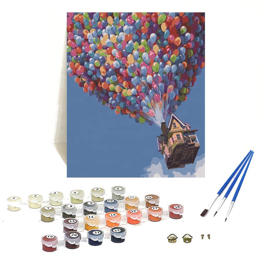 Aufbruch ins Abenteuer - Malen nach Zahlen