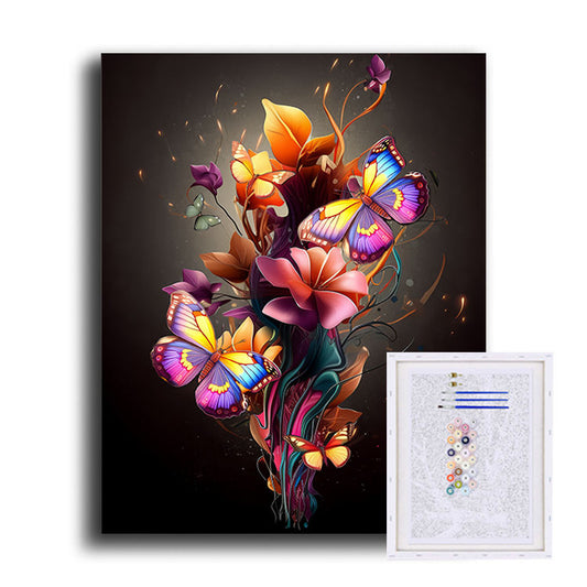 Blüte des Lebens - Malen nach Zahlen